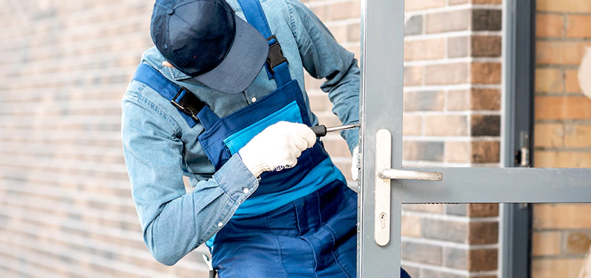 Pivot Storefront Door Locks Installation in Cambria, California